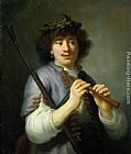 Rembrandt as a Shepherd by Govert Teunisz Flinck